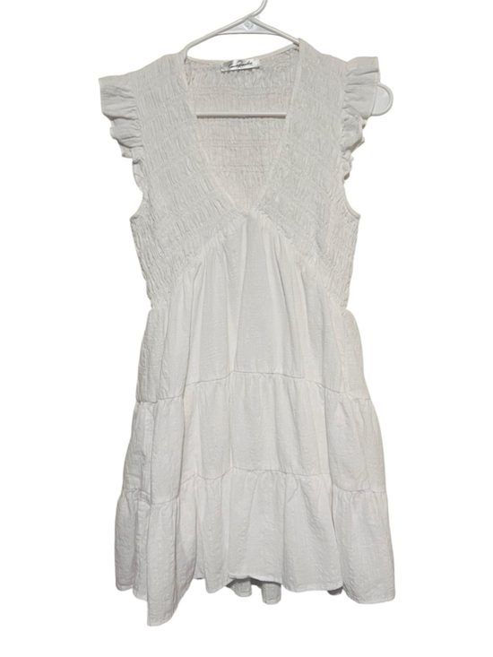 Magnolia Boutique Dresses & Skirts - Magnolia Boutique White Dress Women’s Large Boho Beach Classic Cottagecore NWOT